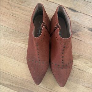 Free People Women's Suede Ankle Boots